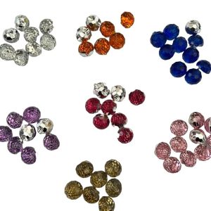 CRYSTAL ROUND BUTTON - Image 3