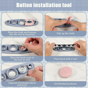 Fabric Covered Button Tool 5 Sizes - Image 4