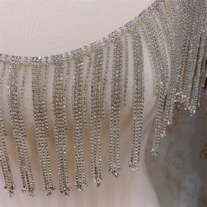 Rhinestone Chain Trim - Image 3