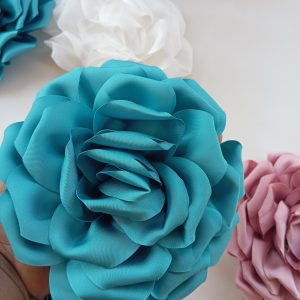 Satin Flowers 15cm - Image 3