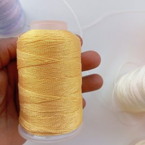 Metallic Embroidery Thread – Plain-Coloured Mini Size - Image 5