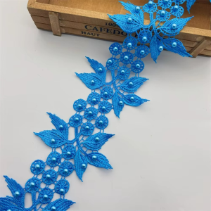 Pearl Lace Trim - Image 3