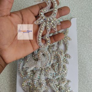 Hotfix Rhinestone Beaded Trimming - Image 9
