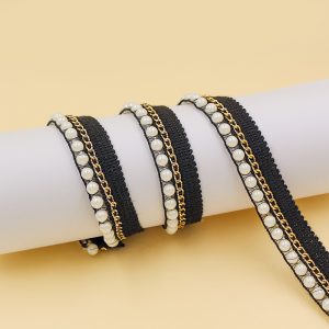 Pearl Beaded Trimmings - Image 3