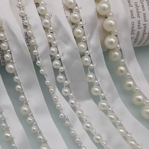 Pearl Beaded Trimmings - Image 1