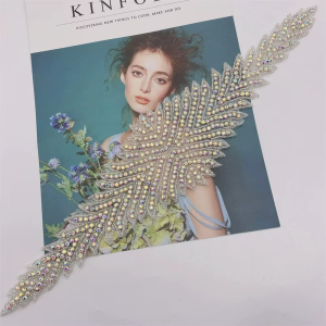 Crystal Rhinestone Applique Iron on - Image 5