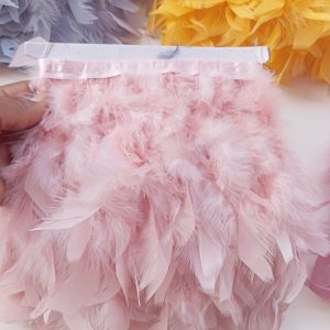 Fluffy Turkey Feathers Trimming - Image 6