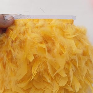 Fluffy Turkey Feathers Trimming - Image 3