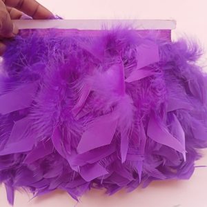 Fluffy Turkey Feathers Trimming - Image 11