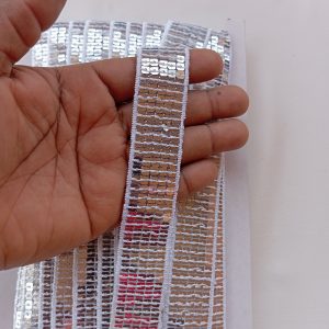 Sequined Lace Trims 5 Rows - Image 3