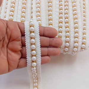 Pearl Beaded Trimmings - Image 5