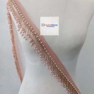 Beaded Tassel Fringe Trim - Image 3