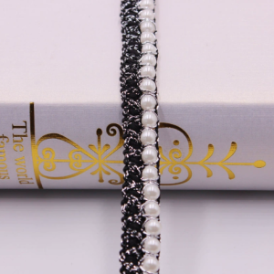 Pearl Beaded Trim (1.5cm) - Image 5