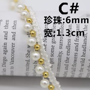 Pearl Beaded Trimmings - Image 6