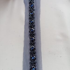 Rhinestone Hand Beaded Trimming - Image 6